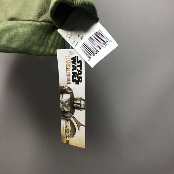 Star Wars Sweatshirt Toddler Kid Size 4T Green/Gray Yoda Logo Crewneck Polyester - Picture 8 of 12